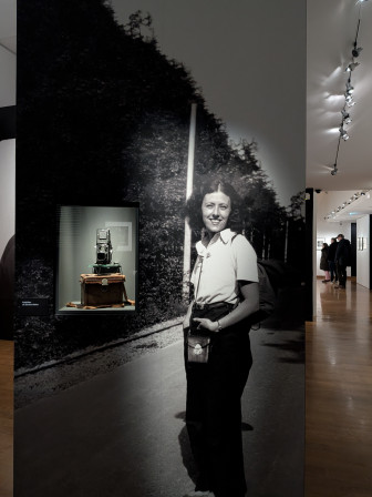 Le début de l'expo consacrée à Denise Bellon au Musée des arts et de l'histoire du judaïsme.